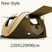 Load image into Gallery viewer, Super Large 280*200*120cm Camping Automatic throw Tent Waterproof Windproof UV-Proof Family Travel Hiking Auto Tents Easy carry