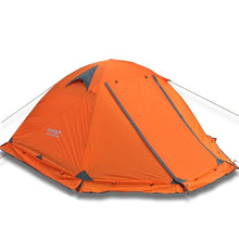 Load image into Gallery viewer, Flytop camping tent outdoor 2 people or 3perons double layer aluminum pole anti snow outdoor family tent with snow skirt