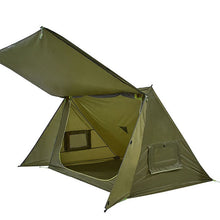 Load image into Gallery viewer, OneTigris 4 Season Tent Ultralight Shelter for Bushcrafters & Survivalists Camping Hunting Hiking 68D Polyester Taffeta