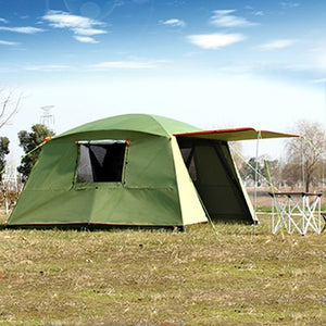 Rainproof double layer outdoor sun-shading 4Corners garden arbor/Multiplayer party camping tent/Awning shelter /sun shelter