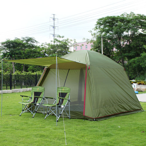 Large Camping Tents Outdoor Recreation 8 10 Person Party Family Tent Tourist Fishing Awning Tent Waterproof Mosquitoes Net