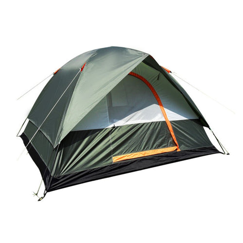3-4 Person Windbreak Camping Tent Dual Layer Waterproof Pop Up Open Anti UV Tourist Tents For Outdoor Hiking Beach Travel Tienda